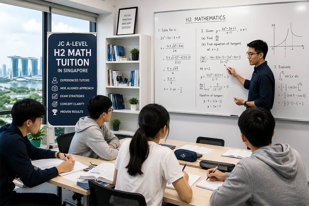 JC A-Level H2 Math Tuition Singapore