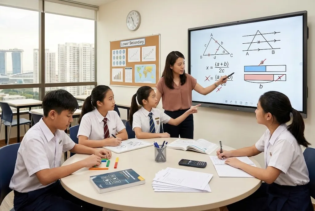 lower secondary math tuition singapore